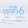 TP-Link 4G+ AX3000 Whole Home Mesh WiFi 6 Gateway, valge, sisemine, Mesh-ruuter, ≤20 dBm (2,4 GHz); ≤23 dBm (5 GHz), kahesageduslik (2,4 GHz / 5 GHz), Wi-Fi 6 (802.11ax)
