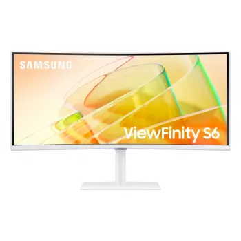 Samsung S65TC arvutimonitor 86,4 cm (34 tolli) 3440 x 1440 pikslit UltraWide Quad HD LED Valge