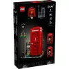 LEGO Red London Telephone Box 21347 ehituskomplekt – modulaarne kollektsioneeritav komplekt, 1460 tk, 18+
