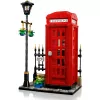 LEGO Red London Telephone Box 21347 ehituskomplekt – modulaarne kollektsioneeritav komplekt, 1460 tk, 18+