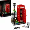 LEGO Red London Telephone Box 21347 ehituskomplekt – modulaarne kollektsioneeritav komplekt, 1460 tk, 18+
