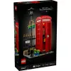LEGO Red London Telephone Box 21347 ehituskomplekt – modulaarne kollektsioneeritav komplekt, 1460 tk, 18+