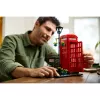 LEGO Red London Telephone Box 21347 ehituskomplekt – modulaarne kollektsioneeritav komplekt, 1460 tk, 18+