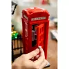 LEGO Red London Telephone Box 21347 ehituskomplekt – modulaarne kollektsioneeritav komplekt, 1460 tk, 18+