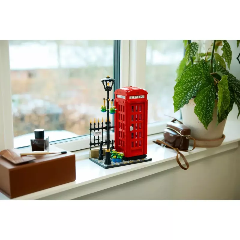 LEGO Red London Telephone Box 21347 ehituskomplekt – modulaarne kollektsioneeritav komplekt, 1460 tk, 18+