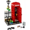 LEGO Red London Telephone Box 21347 ehituskomplekt – modulaarne kollektsioneeritav komplekt, 1460 tk, 18+