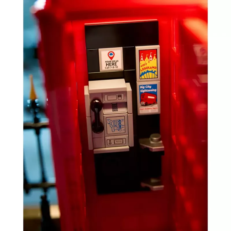 LEGO Red London Telephone Box 21347 ehituskomplekt – modulaarne kollektsioneeritav komplekt, 1460 tk, 18+