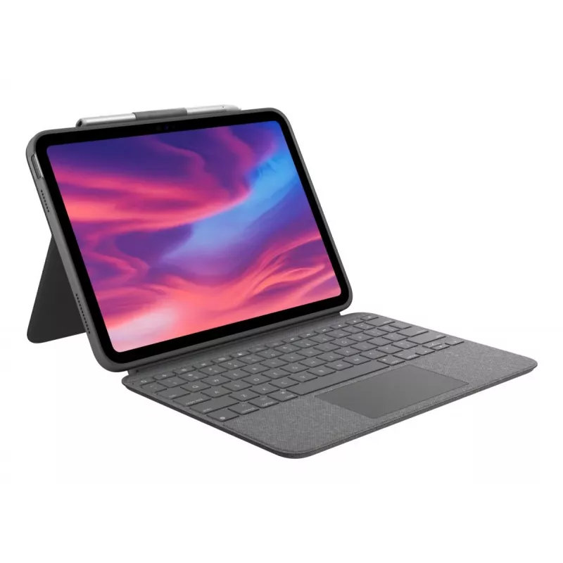 LOGITECH Combo Touch for iPad (10th gen) - Oxford hall - German Qwertz