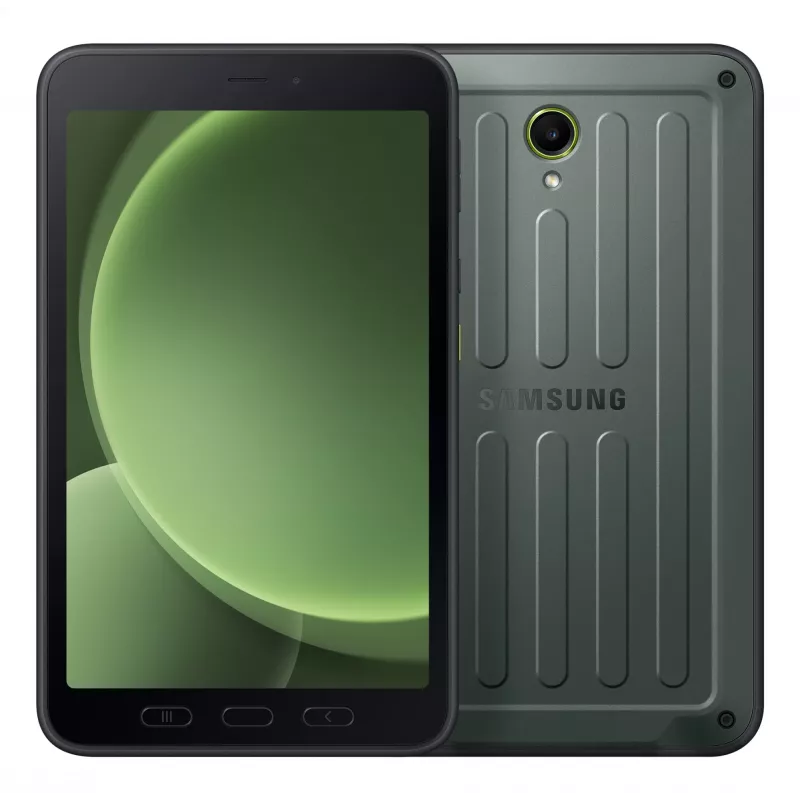 Samsung Galaxy Tab Active5 Enterprise Edition 5G Samsung Exynos LTE-TDD & LTE-FDD 128 GB 20.3 cm (8 tolli) 6 GB Wi-Fi 6 (802.11ax) Android 14 Roheline