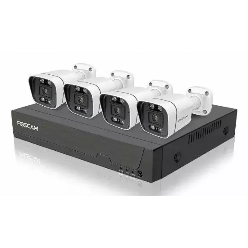 Foscam FN9108E-B4-2T videovalve komplekt, juhtmega, 8 kanalit, HDD 2 TB