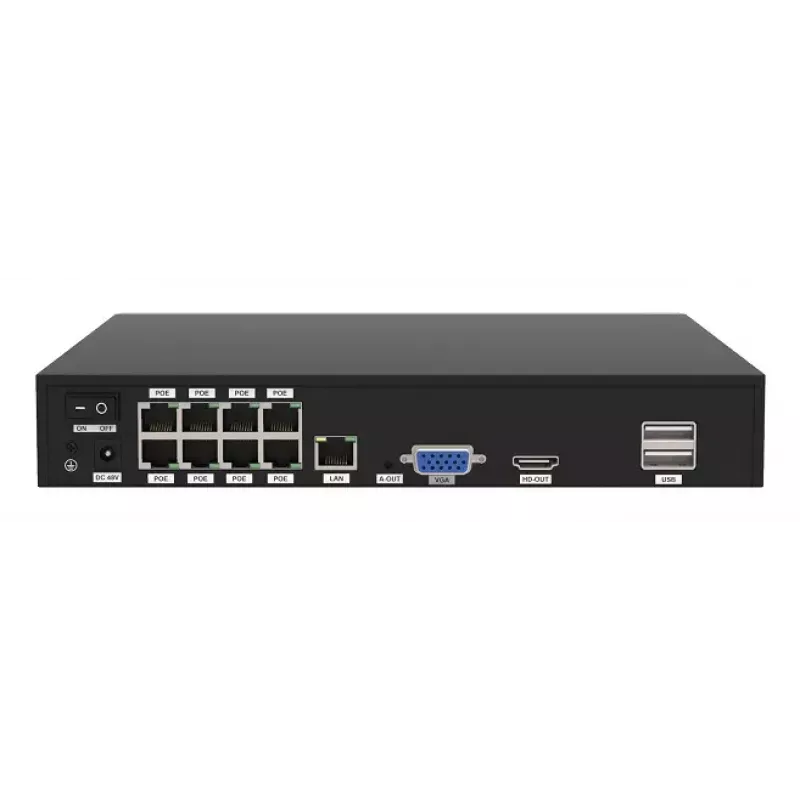 Foscam FN9108E-B4-2T videovalve komplekt, juhtmega, 8 kanalit, HDD 2 TB
