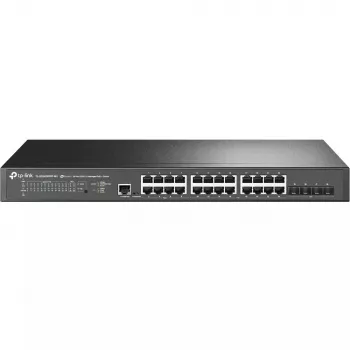 TP-Link Omada 24-portine 2.5GBASE-T ja 4-portine 10GE SFP+ L2+ hallatav kommutaator 16 PoE+ ja 8 PoE++ pordiga