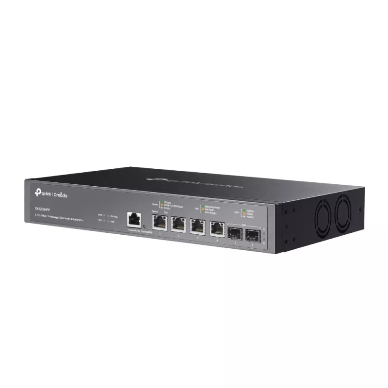 Hallatav kommutaator TP-Link JetStream TL-SX3206HPP 6-pordiline 10GE L2+ 4-pordi PoE++