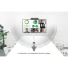 DIGITUS 4K All-in-One Video Bar - videokonverentsisüsteem (4x mikrofon/1x kõlar, 1x lauamikrofon)