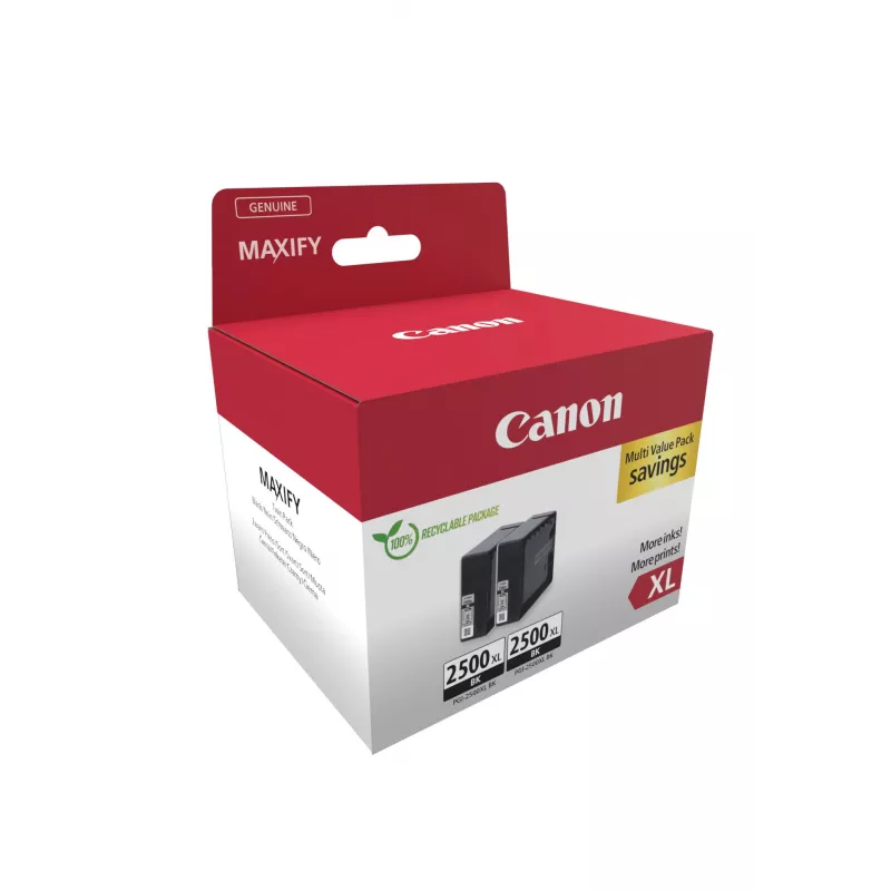 Kassetid Canon Tint 9254B011 PGI-2500XL Topeltpakend Must