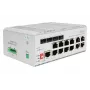 DIGITUS Gigabit Ethernet võrgu PoE lüliti – 8 porti tööstuslik, L2 hallatav, 4 SFP üleslingiga
