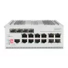 DIGITUS Gigabit Ethernet võrgu PoE lüliti – 8 porti tööstuslik, L2 hallatav, 4 SFP üleslingiga