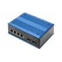 DIGITUS Industrial 4+2 -Port Gigabit Ethernet PoE Switch 4 Port GE PoE RJ45 2 GE SFP Port