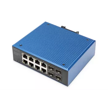 Mittehallatav kommutaator DIGITUS DN-651153 8-pordiline Gigabit Ethernet PoE