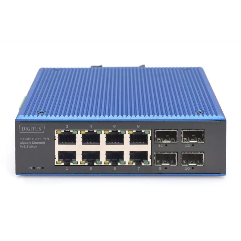 Mittehallatav kommutaator DIGITUS DN-651153 8-pordiline Gigabit Ethernet PoE