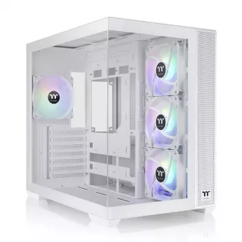 PC Case Thermaltake View 380 TG ARGB Snow Midi Tower Valge