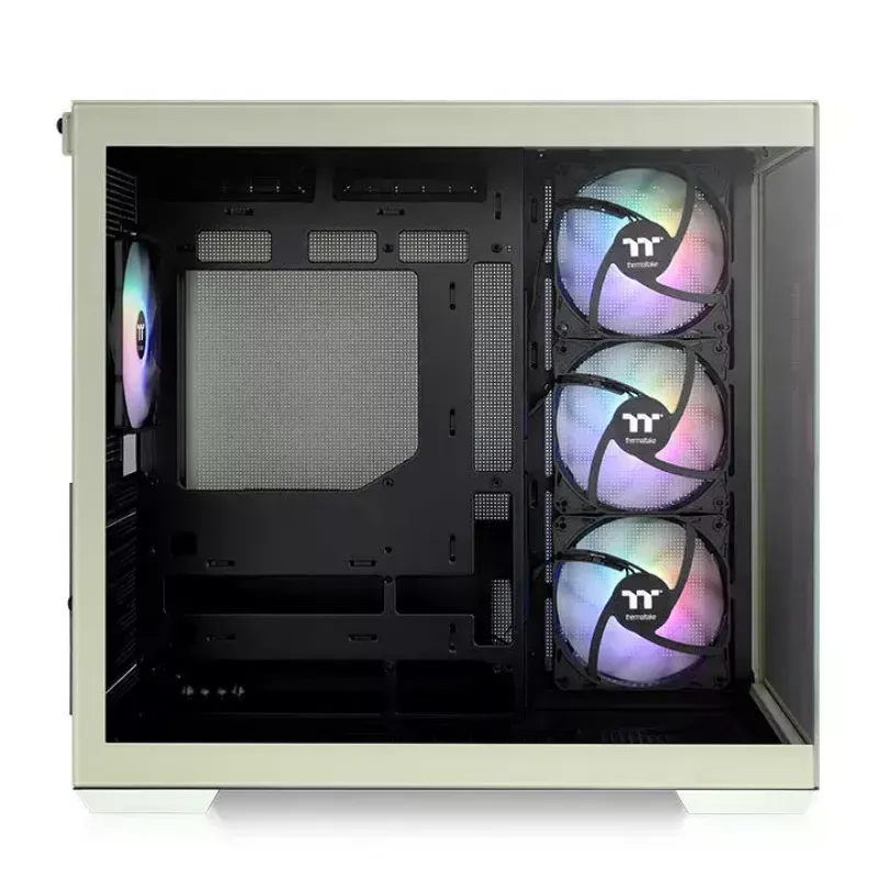 PC-korpus Thermaltake View 380 TG ARGB Midi Tower Roheline