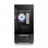 Arvutikorpus Thermaltake View 170 TG ARGB Micro Tower Must