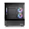 Arvutikorpus Thermaltake View 170 TG ARGB Micro Tower Must