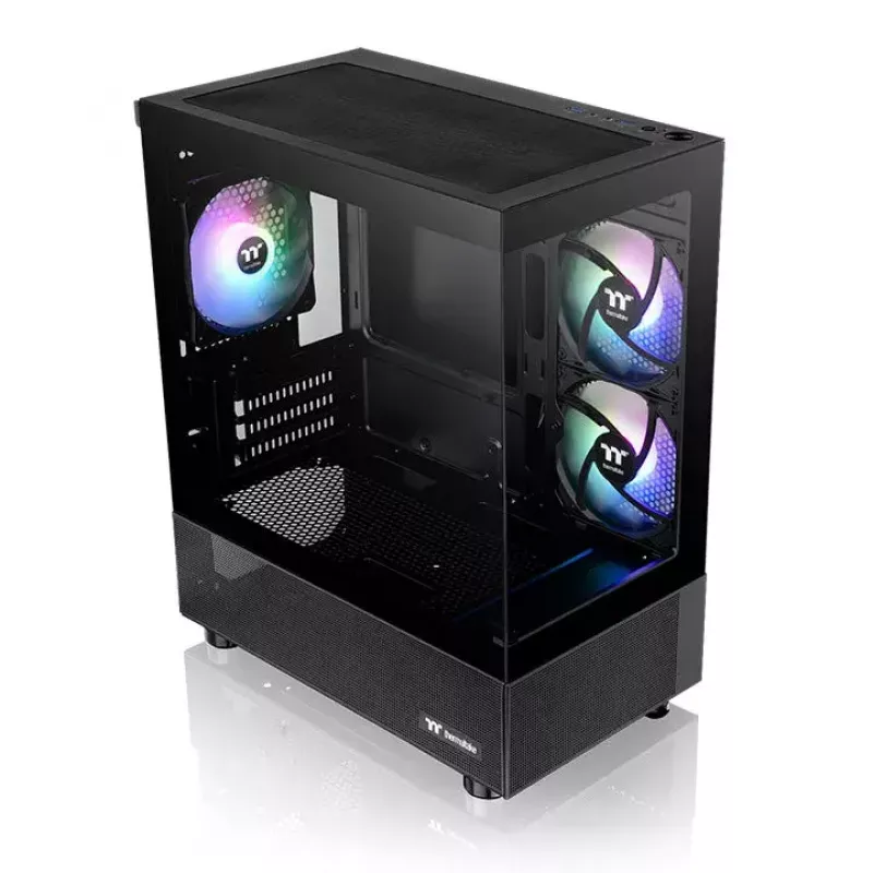 Arvutikorpus Thermaltake View 170 TG ARGB Micro Tower Must