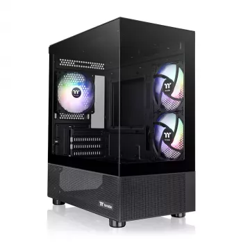 Arvutikorpus Thermaltake View 170 TG ARGB Micro Tower Must