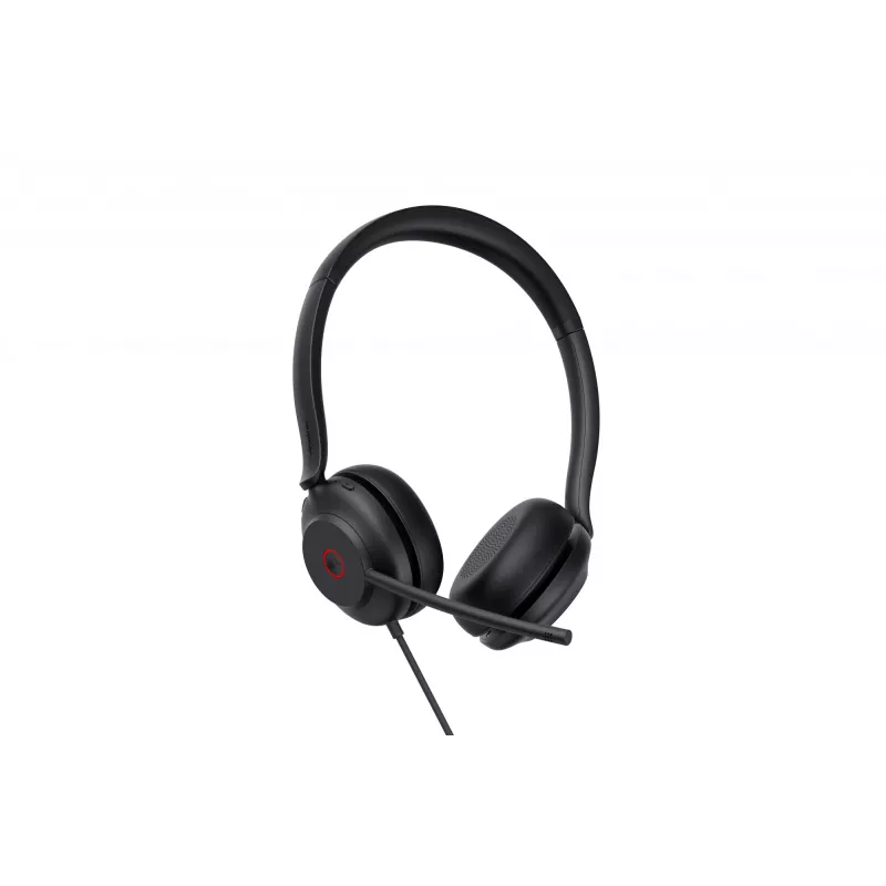 Yealink UH35 Dual Teams USB-A peakomplekt, juhtmega, kontor/kõnekeskus, 20 - 20000 Hz, 139,5 g, peakomplekt, must