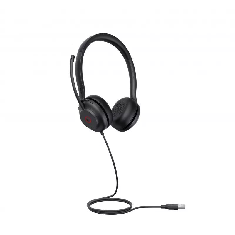 Yealink UH35 Dual Teams USB-A peakomplekt, juhtmega, kontor/kõnekeskus, 20 - 20000 Hz, 139,5 g, peakomplekt, must