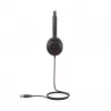 Yealink UH35 Dual Teams USB-A peakomplekt, juhtmega, kontor/kõnekeskus, 20 - 20000 Hz, 139,5 g, peakomplekt, must