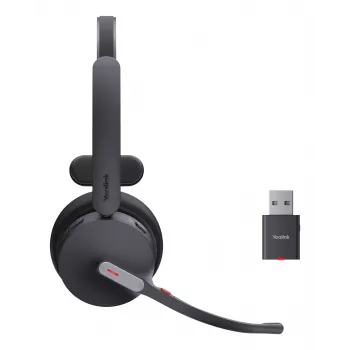 Yealink WH64 Hybrid Mono UC peakomplekt, juhtmevaba peakomplekt, peaside, kontor/kõnekeskus, Micro-USB, Bluetooth, must