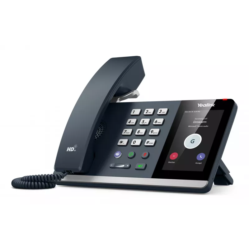Yealink MP54 E2 Teams, IP-telefon, hall, juhtmega telefonitoru, LCD, 10,2 cm (4 tolli), 480 x 800 pikslit