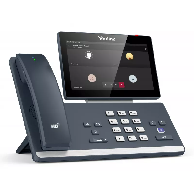 Yealink MP58-WH E2 Teams, IP-telefon, hall, juhtmega telefonitoru, LCD, 17,8 cm (7 tolli), 1024 x 600 pikslit