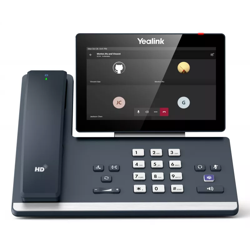 Yealink MP58-WH E2 Teams, IP-telefon, hall, juhtmega telefonitoru, LCD, 17,8 cm (7 tolli), 1024 x 600 pikslit