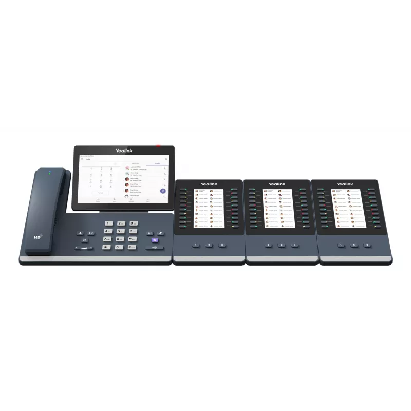 Yealink MP58-WH E2 Teams, IP-telefon, hall, juhtmega telefonitoru, LCD, 17,8 cm (7 tolli), 1024 x 600 pikslit