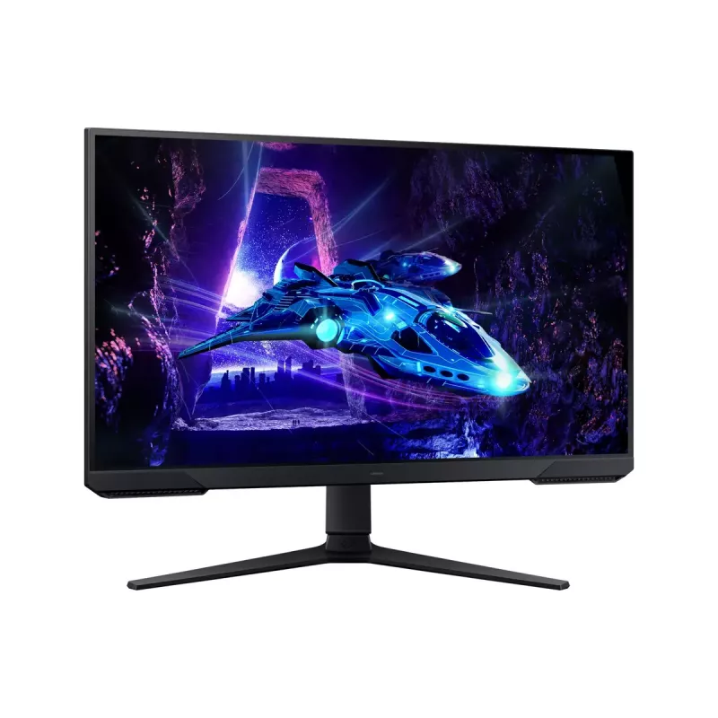 27-tolline LCD-kuvar Samsung S27DG300EU — 27 tolli Full HD (1920 × 1080), VA-paneel, 1 ms, 180 Hz, 250 cd/m², HDMI 2.0 ja DisplayPort, VESA 100 × 100, Must