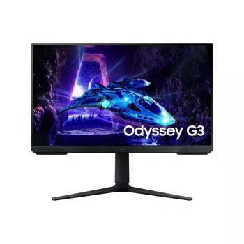 27-tolline LCD-kuvar Samsung S27DG300EU — 27 tolli Full HD (1920 × 1080), VA-paneel, 1 ms, 180 Hz, 250 cd/m², HDMI 2.0 ja DisplayPort, VESA 100 × 100, Must
