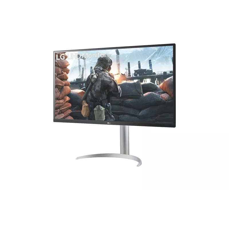 LG 27BP55U-B arvutikuvar 68,6 cm (27 tolli) 3840 x 2160 pikslit 4K Ultra HD LED Hõbedane