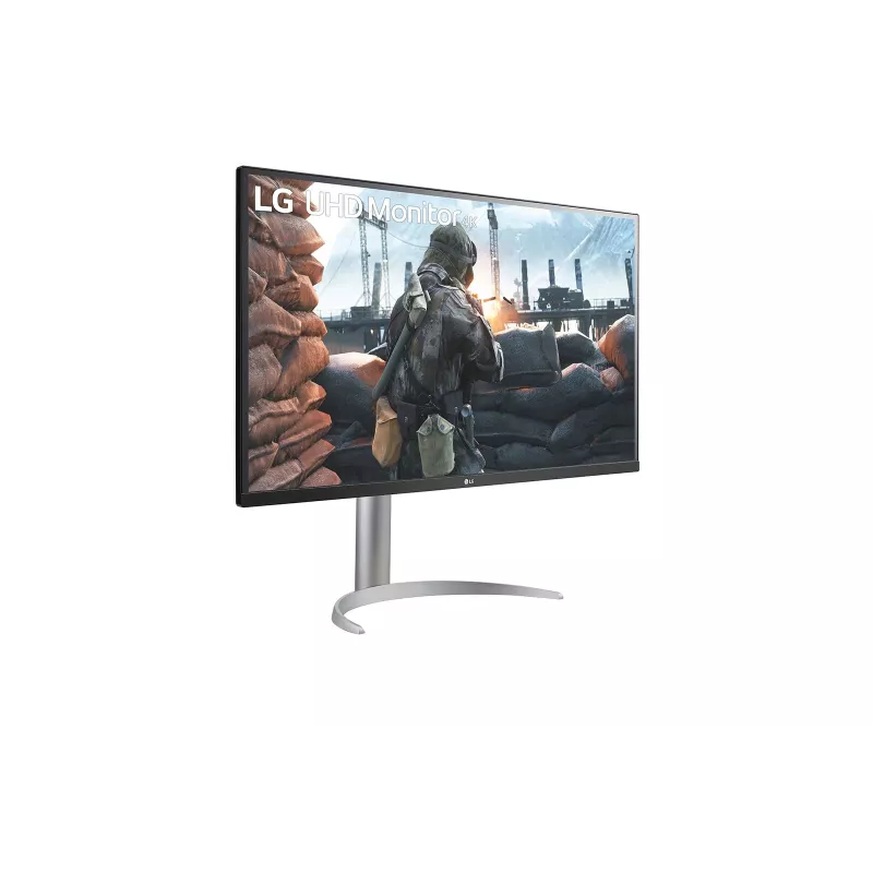 LG 27BP55U-B arvutikuvar 68,6 cm (27 tolli) 3840 x 2160 pikslit 4K Ultra HD LED Hõbedane