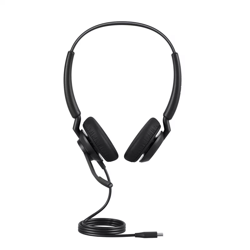 Jabra Engage 40 - USB-C UC Stereo, juhtmega, kontor/kõnekeskus, 63 g, peakomplekt, must