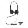 Jabra BIZ 1500 Duo USB, juhtmega, 20 - 6800 Hz, kontor/kõnekeskus, 116 g, peakomplekt, must