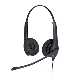 Jabra BIZ 1500 Duo USB, juhtmega, 20 - 6800 Hz, kontor/kõnekeskus, 116 g, peakomplekt, must