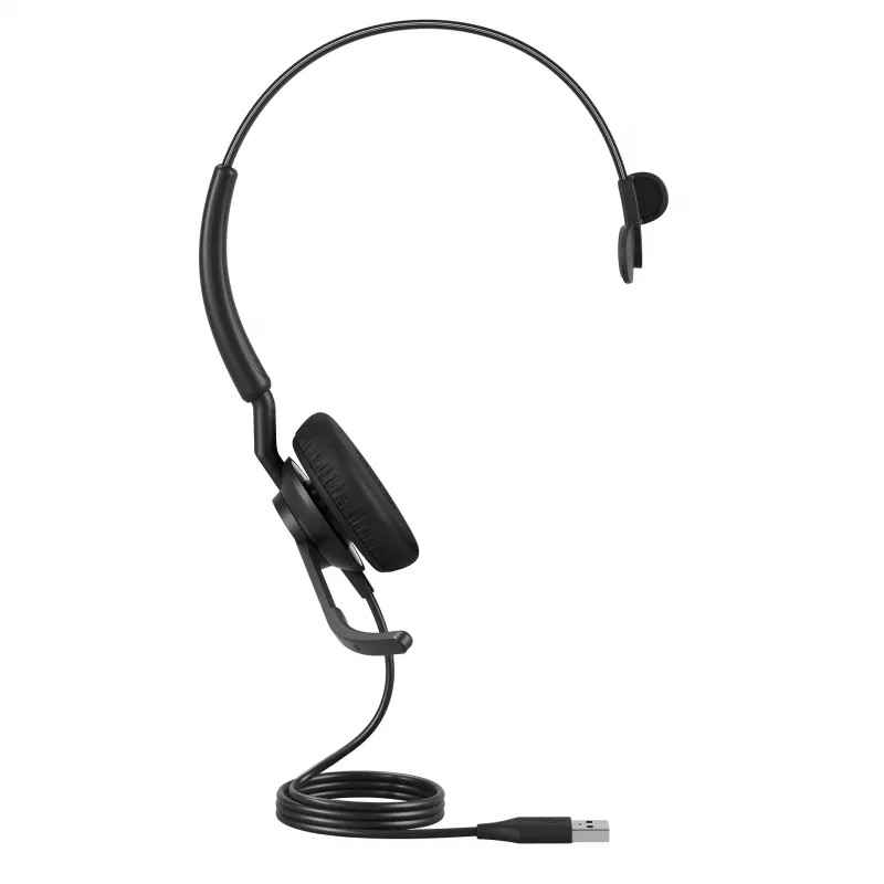 Jabra Engage 50 II - USB-A UC Mono, juhtmega, kontor/kõnekeskus, 45 g, kõrvaklapid, must