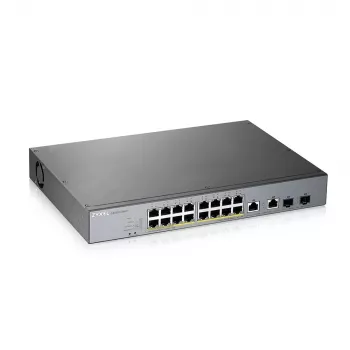 Zyxel GS1350-18HP-EU0101F võrgukommutaator Hallatav L2 Gigabit Ethernet (10/100/1000) Toide üle Etherneti (PoE) Hall