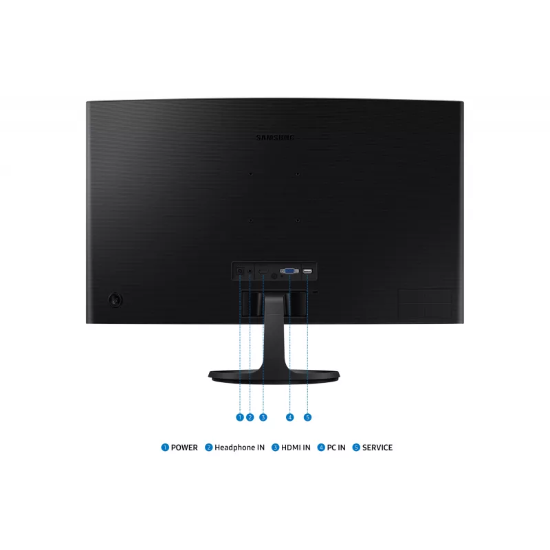 Samsung S36GD arvutikuvar 68,6 cm (27 tolli) 1920 x 1080 pikslit Full HD LCD must