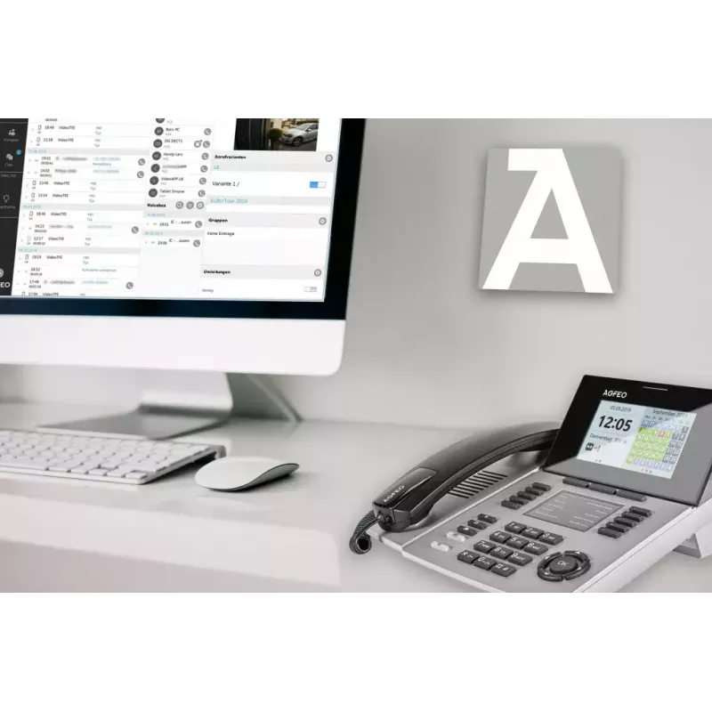 AGFEO ST 56 Silver LCD IP-telefon