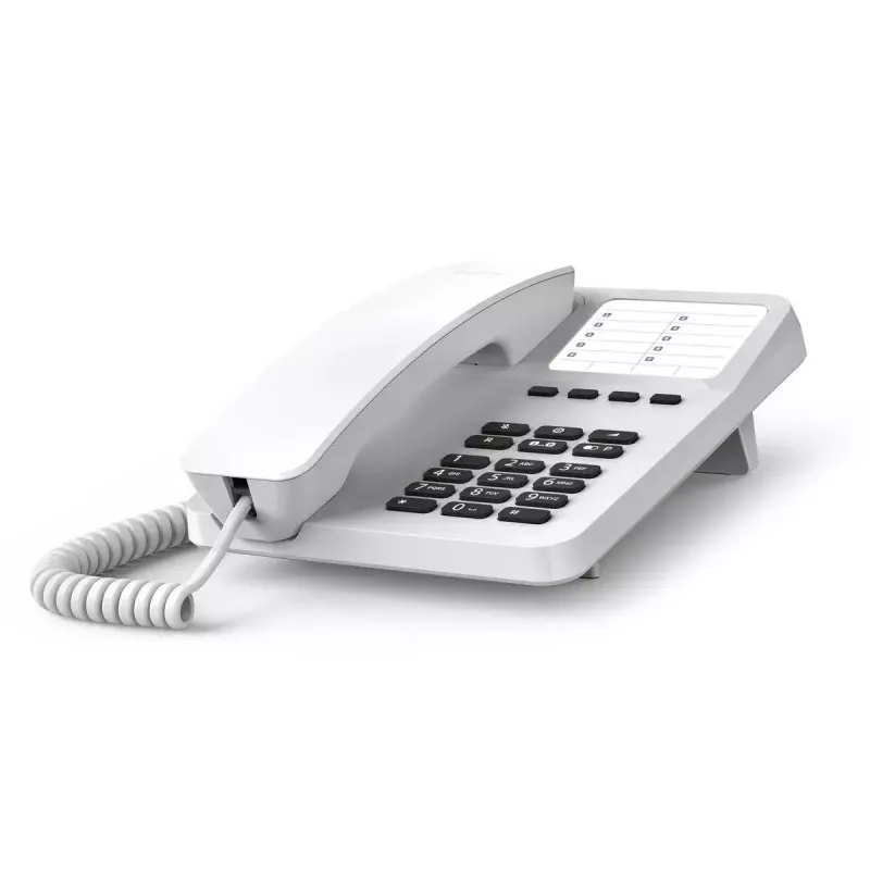 Analoogtelefon Gigaset DESK 400 Valge Juhtmega telefonitoru 10 telefoniraamatu kannet